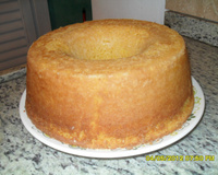 Bolo de milho no liquidificador