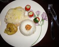 Filé de Peixe ao Molho Branco