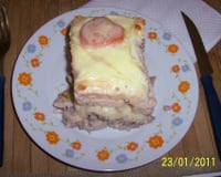 Sandubão quente de carne moída