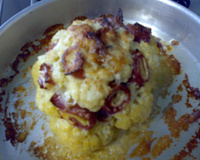 Couve-flor recheada e gratinada do Lúcio Cezar