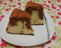 Bolo mármore para lanche