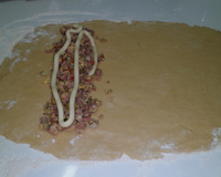 Pão de pizza da Cintia