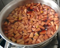 Vinho quente com especiarias