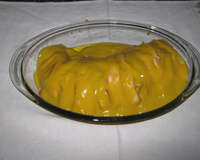 Filé mignon com bacon ao molho de mostarda