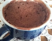 Bolo de caneca sem ovo e sem óleo