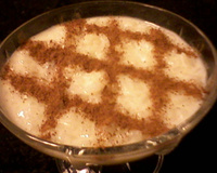 Canjica com amendoim