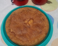 Torta de shimeji com alho poró e cream cheese