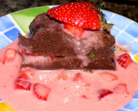 Brigadeirão de microondas