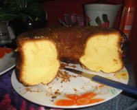 Bolo de fubá simples e gostoso