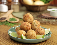 Falso bolinho de bacalhau