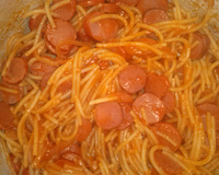 Macarronada de salsicha