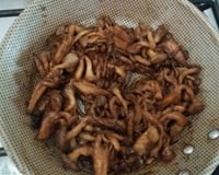 Shimeji na manteiga à brasileira