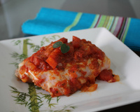 Filé de frango à parmegiana