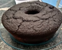 Bolo de cacau com aveia de liquidificador