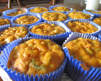 Cupcake de legumes
