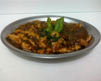 Frango com molho oriental