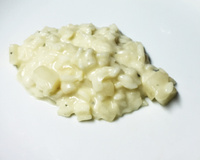 Risoto de pêra com gorgonzola