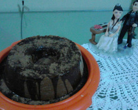 Bolo de aveia saudável