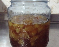 Doce de abacaxi em calda