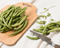 Qual a diferença entre os tipos de vagens que vendem na feira?