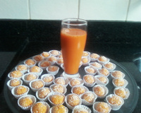 Beijinho de cenoura light