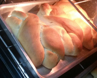 Pão doce de leite condensado de liquidificador