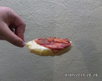 Batata recheada fácil