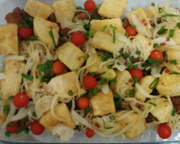 Costelinha de porco com mandioca