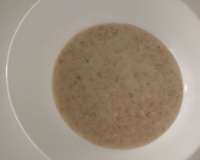 Papa de aveia com leite condensado