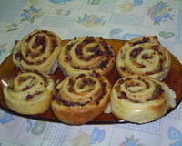 Rolinho de calabresa