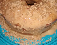 Bolo junino de paçoca