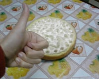 Torta de limão com massa podre