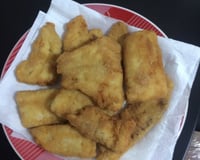 Peixe a milanesa