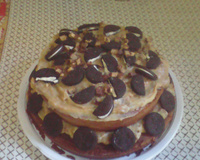 Bolo naked cake oreo