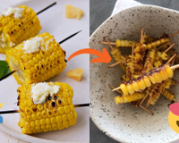 Espetinho de milho: aposto que você nunca fez desse jeito, virou meu petisco preferido
