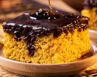 Bolo de cenoura simples