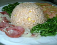 Risoto surpreendente de atum