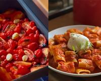 "Nunca mais comprei molho pronto: esse molho de tomate assado transforma qualquer macarrão