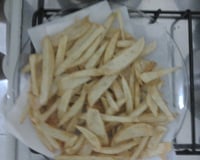 Batata frita, o segredo para ficar crocante