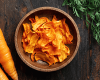 Crocantes e saudáveis: aprenda a transformar cenoura em um snack delicioso pronto em poucos minutos