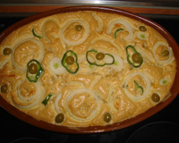 Frigideira de bacalhau com repolho