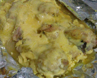 Coxinha da asa ao molho cremoso