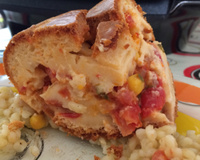 Torta muito fácil de liquidificador