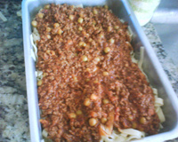 Macarronada à bolonhesa