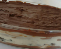 Pavê de chocolate e oreo