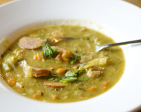 Sopa de ervilha sem panela de pressão: como fazer