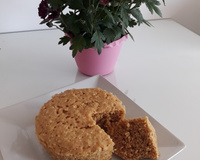 Bolo de amendoim com coco (caneca)