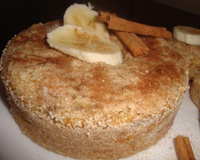 Bolo de banana (sem ovo)