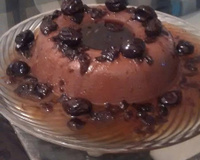 Pudim de chocolate no microondas