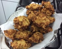Bolinho de couve - flor saboroso